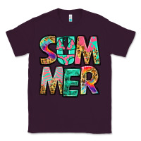 Plum summer leopard tie dye Classic Tee - Jasminsmagicworld
