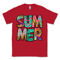 Red summer leopard tie dye Classic Tee - Jasminsmagicworld