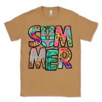 Toasted Coconut summer leopard tie dye Classic Tee - Jasminsmagicworld