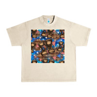Sandshell 4th of juky veteran boots seamless pattern Urban Heavy Tee - HRA Design Shop