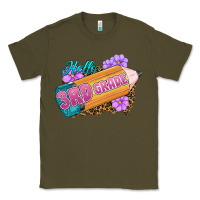 Army Green hello 3rd grade Classic Tee - RanaPortraitStore