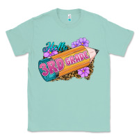 Seafoam hello 3rd grade Classic Tee - RanaPortraitStore
