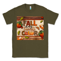 Army Green fall is my favorite color Classic Tee - AdoDesignShop