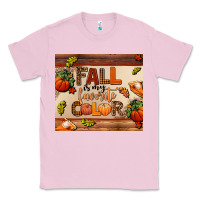 Bubblegum Pink fall is my favorite color Classic Tee - AdoDesignShop