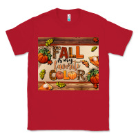 Red fall is my favorite color Classic Tee - AdoDesignShop