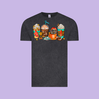 American Football Coffee Cups Vintage Tee Designed By Adodesignshop