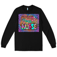 Black proud nurse tumbler Long Sleeve Tee - BundleAndBundleShop