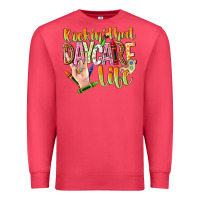 Cardinal rockin that daycare life Premium Sweatshirt - NancyCooperArtShop