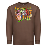 Chestnut rockin that daycare life Premium Sweatshirt - NancyCooperArtShop