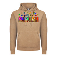 Vintage Coffee you are enough Vintage Hoodie - Zillion Design Studio