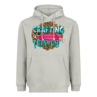 Moon Dust crafting is my therapy Heavyweight Hoodie - NancyCooperArtShop
