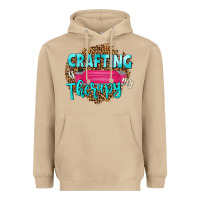 Mushroom crafting is my therapy Heavyweight Hoodie - NancyCooperArtShop