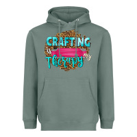 Sage crafting is my therapy Heavyweight Hoodie - NancyCooperArtShop