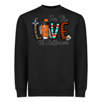 Black for the love of halloween Heavyweight Sweatshirt - CowhideDigitalArt