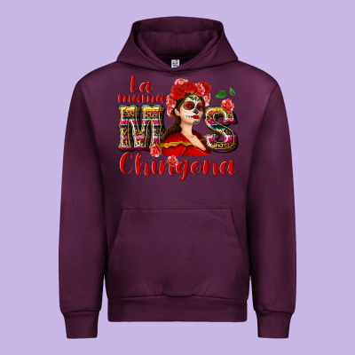 La Mama Mos Chingona Urban Hoodie Designed By Nancycooperartshop