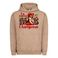 Pigment Burro La mama mos Chingona Urban Hoodie - NancyCooperArtShop