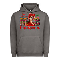 Pigment Tornado La mama mos Chingona Urban Hoodie - NancyCooperArtShop