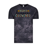 Cloud Black make heaven crowded Vintage Tee - CowhideDigitalArt
