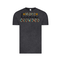 Vintage Black make heaven crowded Vintage Tee - CowhideDigitalArt