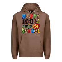 Chestnut happy 100 th days of school Premium Hoodie - Artiststas