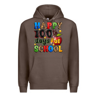 Coffee happy 100 th days of school Premium Hoodie - Artiststas