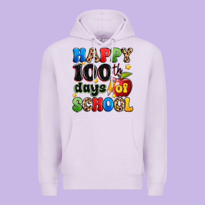 Happy 100 Th Days Of School Premium Hoodie Designed By Artiststas