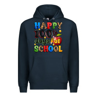 Navy happy 100 th days of school Premium Hoodie - Artiststas