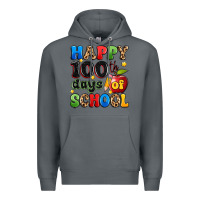 Rock happy 100 th days of school Premium Hoodie - Artiststas