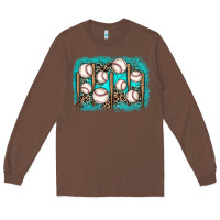 Chestnut baseball background Long Sleeve Tee - JahusDesignShop