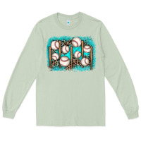 Matcha baseball background Long Sleeve Tee - JahusDesignShop