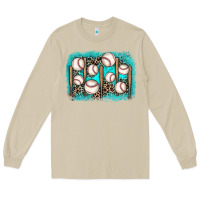 Mushroom baseball background Long Sleeve Tee - JahusDesignShop