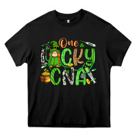 Black one lucky cna Heavy Core Tee - Artiststas