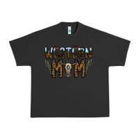 Pigment Black western mom Urban Heavy Tee - CowhideDigitalArt