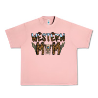 Salmon western mom Urban Heavy Tee - CowhideDigitalArt