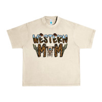 Sandshell western mom Urban Heavy Tee - CowhideDigitalArt