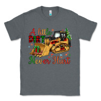 Charcoal Heather Christmas A Little Dirt Never Hurt Classic Tee - Artiststas