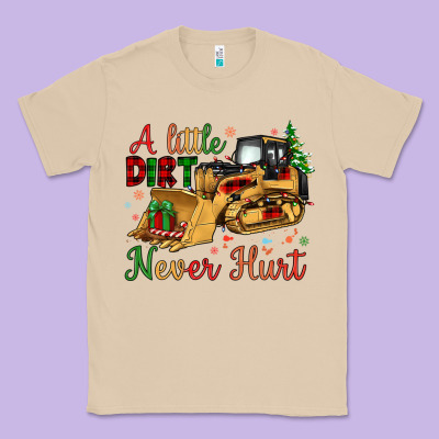 Christmas A Little Dirt Never Hurt Classic Tee Designed By Artiststas