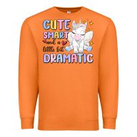 Carrot cute smart and a little bit dramatic Premium Sweatshirt - MaliasSmallBusiness