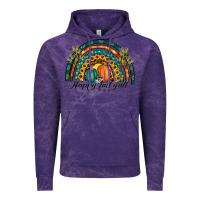 Cloud Purple happy fall y'all rainbow Vintage Hoodie - RanaPortraitStore