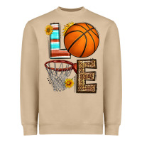 Mushroom western basketball love Heavyweight Sweatshirt - HRA Design Shop