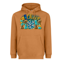 Meerkat cheer mom Heavyweight Hoodie - NancyCooperArtShop