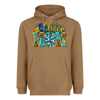 Toasted Coconut cheer mom Heavyweight Hoodie - NancyCooperArtShop