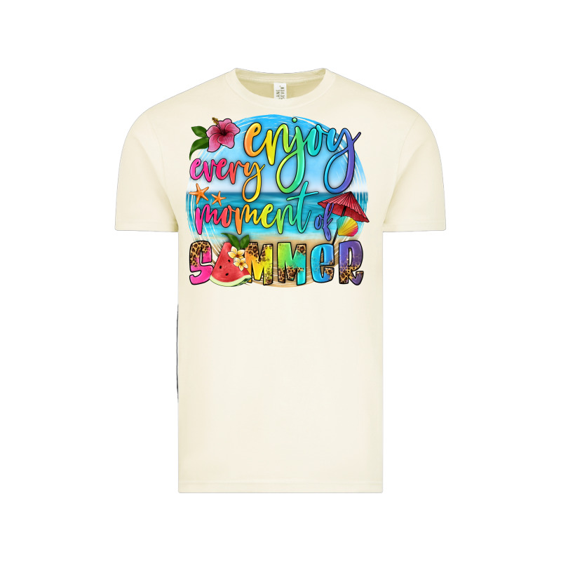 Enjoy Every Moment Of Summer Vintage Tee by HRA Design Shop | Teevron