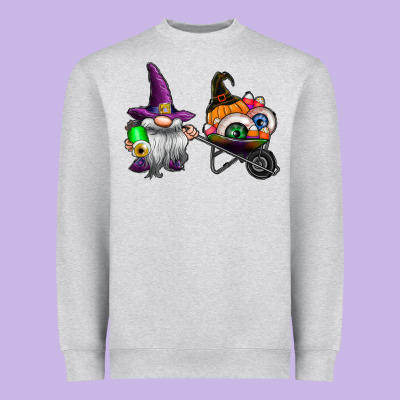 Halloween Heavyweight Sweatshirt Designed By Cowhidedigitalart
