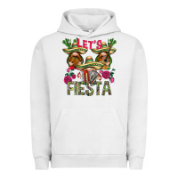 Pigment Lunar Rock Let's Fiesta with gnomes Urban Hoodie - NancyCooperArtShop