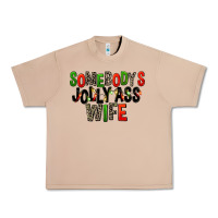 Burro Somebody's Jolly Ass Wife Urban Heavy Tee - FaDigitalArtStudio