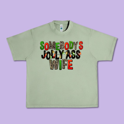 Somebody's Jolly Ass Wife Urban Heavy Tee Designed By Fadigitalartstudio