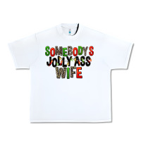 White Somebody's Jolly Ass Wife Urban Heavy Tee - FaDigitalArtStudio