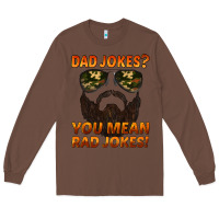 Chestnut dad jokes you mean rad jokes Long Sleeve Tee - Artiststas