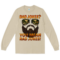 Mushroom dad jokes you mean rad jokes Long Sleeve Tee - Artiststas